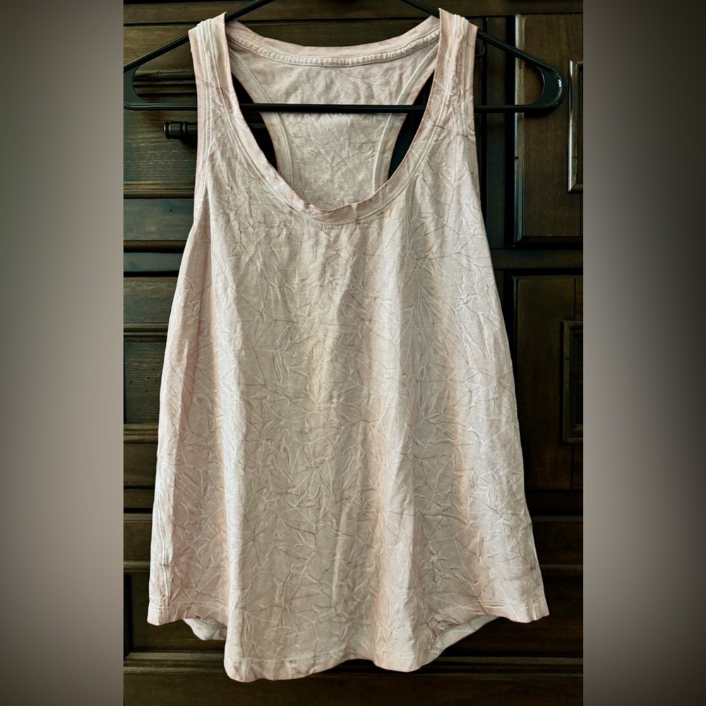 Lululemon Racerback Tank - Red Clay Tie Dye - Size 6